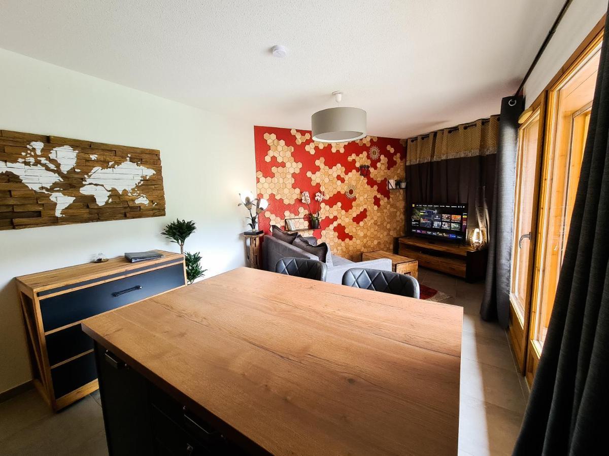 Studio Primeveres - Centre Village - Aravistour Сен-Жан-де-Сікст Екстер'єр фото